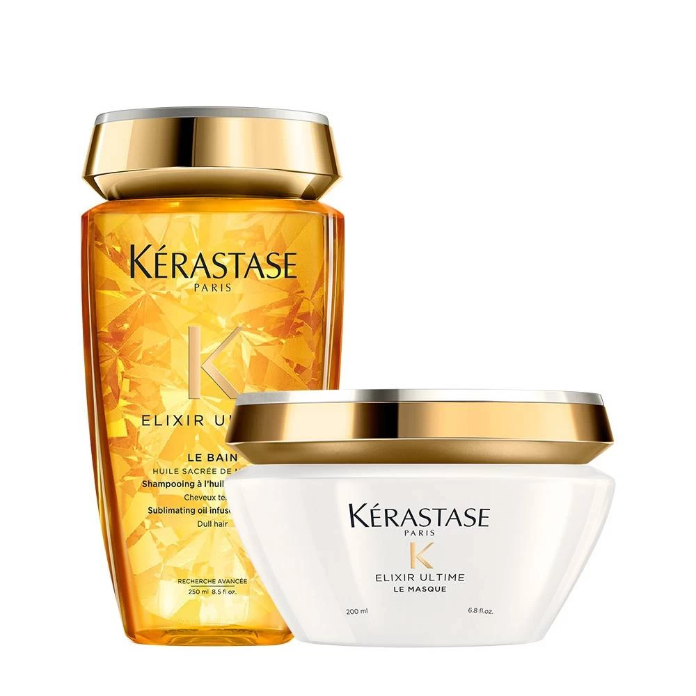 Duo Bain Et Masque Elixir Ultime Kérastase