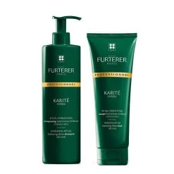 Duo Shampooing 600 Ml Et Masque 250 Ml Karité Hydra René Furterer