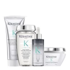 Pack 4 Produits Cuir Chevelu Gras Symbiose Kérastase