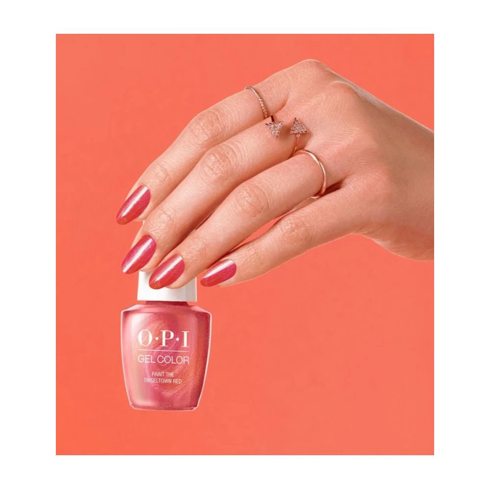 Vernis GelColor Paint The Tinseltown Red OPI 15ml – Image 2